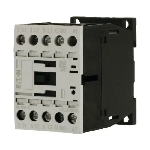 EATON Contactor, 3p+1N/O, 5.5kW/400V/AC3,DILM12-10(230V50HZ,240V60HZ)