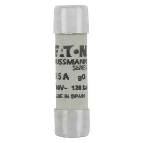 EATON Cylindrical Fuse 10×38 mm 0.5A gG 500V AC