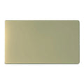 SNOWLITE Double Blank Plate Gold 3X6