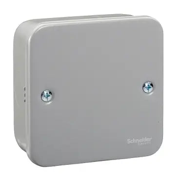 SCHNEIDER 2 Gang Blank Plate With Box