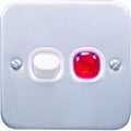 SCHNEIDER Double Pole 20A 2 Gang DP Switch with Neon