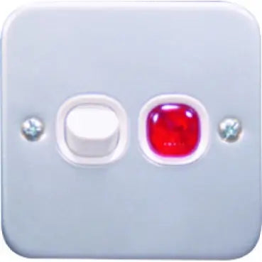 SCHNEIDER Double Pole 20A 2 Gang DP Switch with Neon