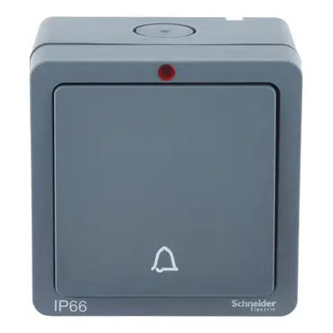 SCHNEIDER Lisse Weatherproof Bell Press Switch