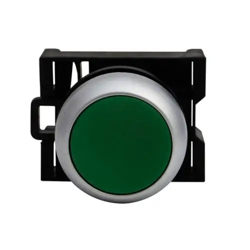 EATON Pushbutton,GREEN flush,  momentary