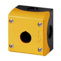EATON Surface mounting enclosure, yellow, 1 mounting location TON