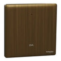 SCHNEIDER 20A 1 Gang DP with LED & Earth Antique Brass
