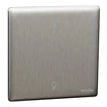 SCHNEIDER 250W 1 Gang dimmer Stainless Steel