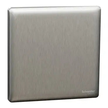 SCHNEIDER 16AX/20A 250V 1 Gang 1 Way Switch Stainless Steel