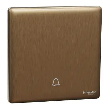 SCHNEIDER 10A 250V 1 Gang BELL Switch Dark Bronze