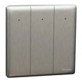 SCHNEIDER 16AX/20A 250V 3 Gang 1 Way Switch with LED Light Stainless Steel