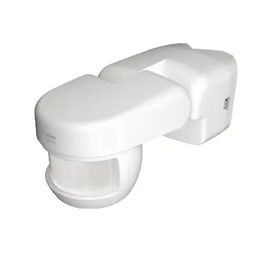 SCHNEIDER PIR Outdoor IP55 movement detector 120° wall mounted 12m front