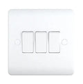 SNOWLITE 10A Switch 3 Gang 2 Way