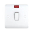 SNOWLITE Double Pole Switch With Neon 20A 1 Gang