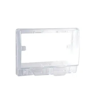 SCHNEIDER Weatherproof Twin Gang Socket Cover - Transparent - IP55