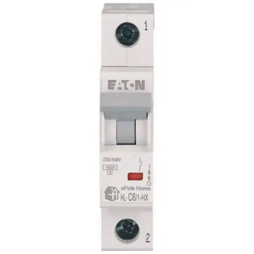 EATON Miniature Circuit brker 1-pole C-char 6-A, 6kA
