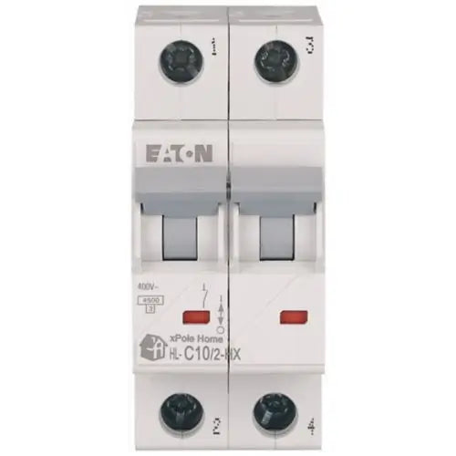 EATON Miniature Circuit brker 2-pole C-char 10-A, 6kA