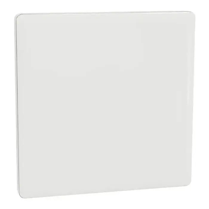 SCHNEIDER 1 Gang Blank Plate Painted White