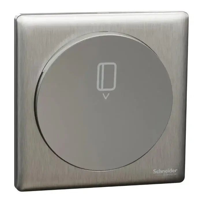 SCHNEIDER Electronic Key Card with Time Delay Stainless Steel