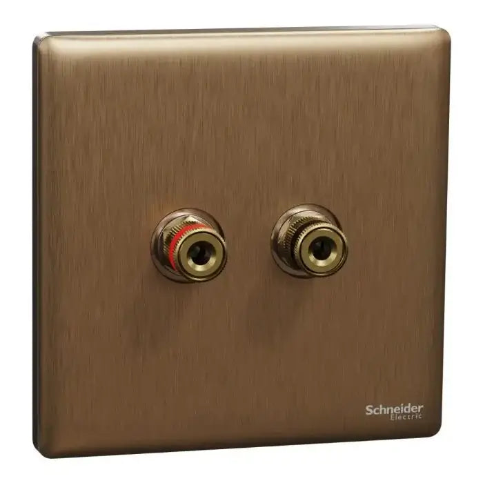 SCHNEIDER Speaker Connection Dark Bronze